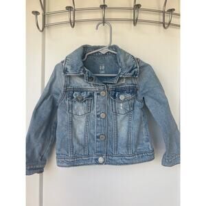 Baby Gap Distressed Jean Jacket 3T